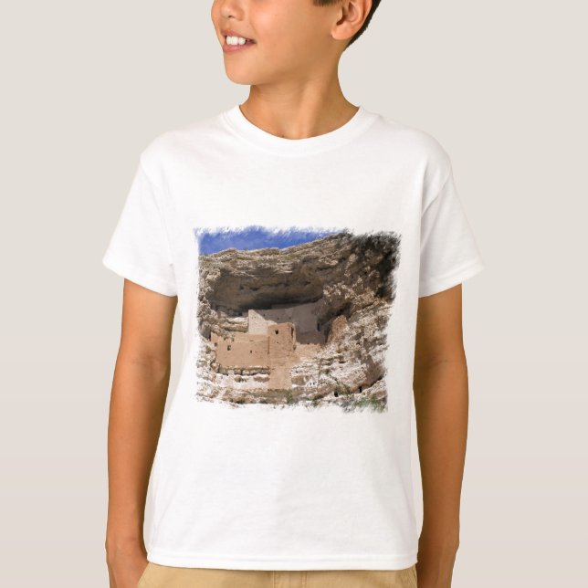 Montezumas nationella slottsmonument tee shirt (Framsida)