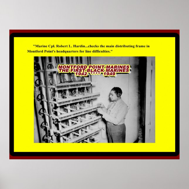 MONTFORD-PEKARTRAR POSTER (Framsidan)