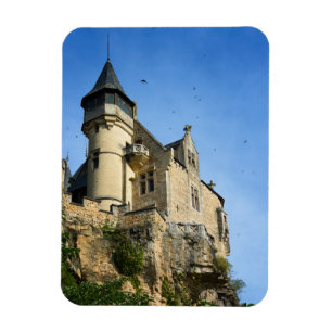 Montfort castle, Dordogne, Frankrike Magnet