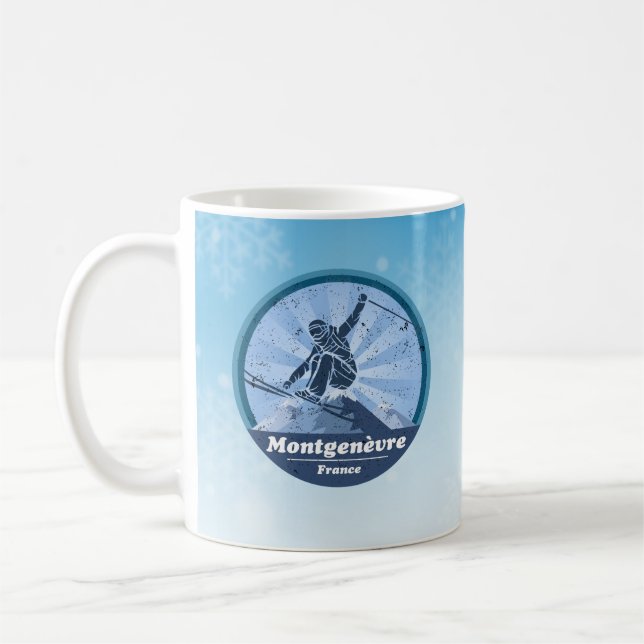 Montgenèvre Station de ski - Skieur Kaffemugg (Vänster)
