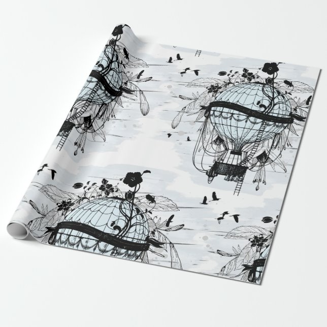 Montgolfière Presentpapper (Utrullad)