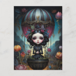 Montgolfière Vykort