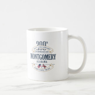 Montgomery Alabama 200. årsdagmugg Kaffemugg