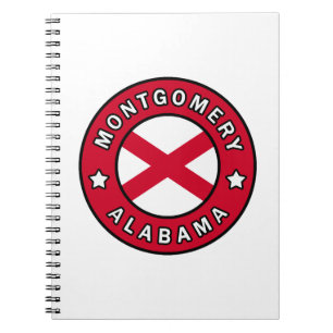 Montgomery Alabama Anteckningsbok
