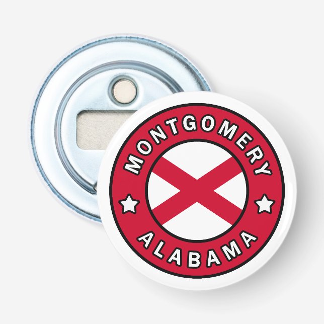 Montgomery Alabama Flasköppnare (Framsidan)