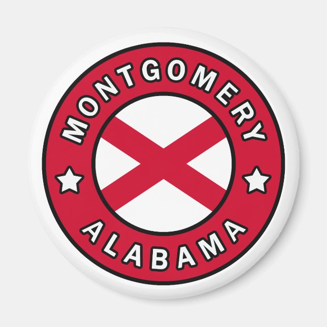 Montgomery Alabama Magnet (Framsidan)