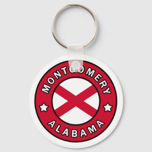 Montgomery Alabama Nyckelring