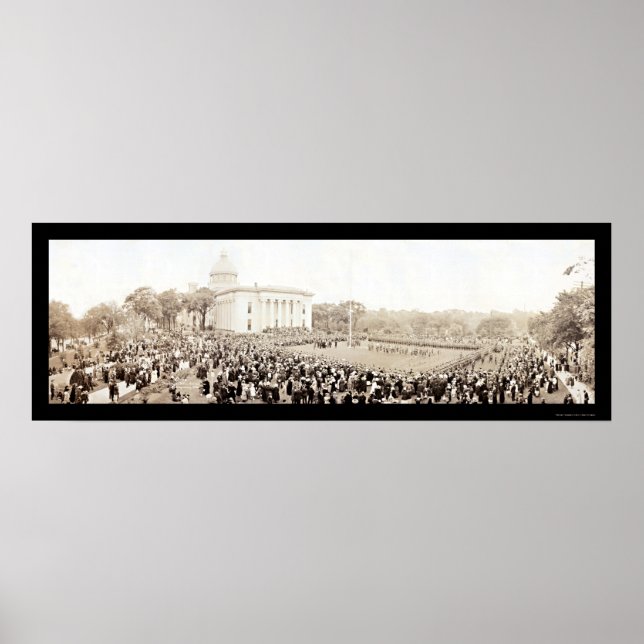 Montgomery, Alabama Photo 1918 Poster (Framsidan)