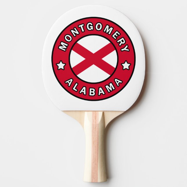 Montgomery Alabama Pingisracket (Framsidan)
