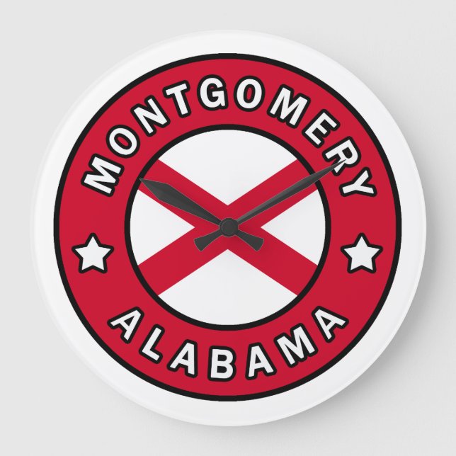 Montgomery Alabama Stor Klocka (Framsida)