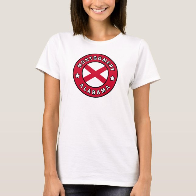 Montgomery Alabama T Shirt (Framsida)