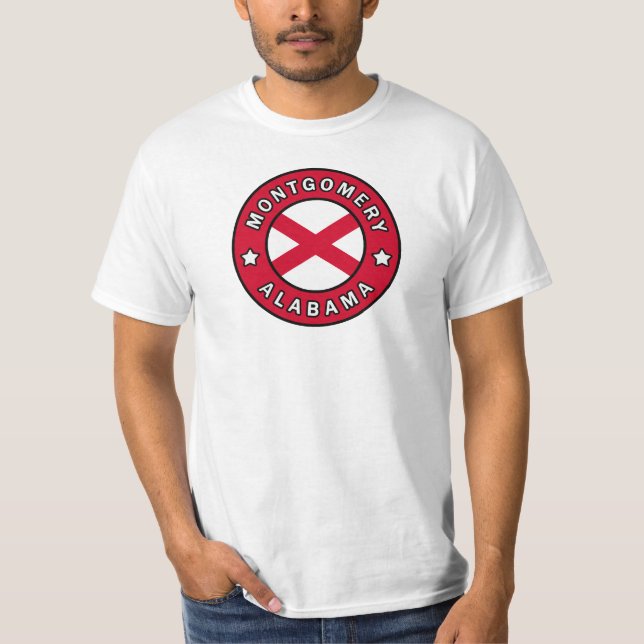 Montgomery Alabama T Shirt (Framsida)
