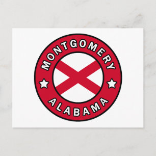 Montgomery Alabama Vykort