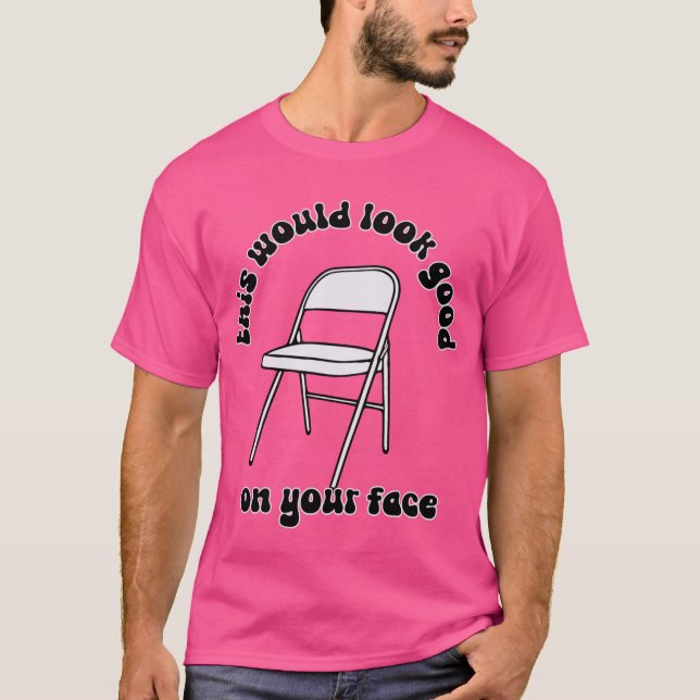 Montgomery Brawl Alabama Tea Party chair fight 050 T Shirt (Framsida)