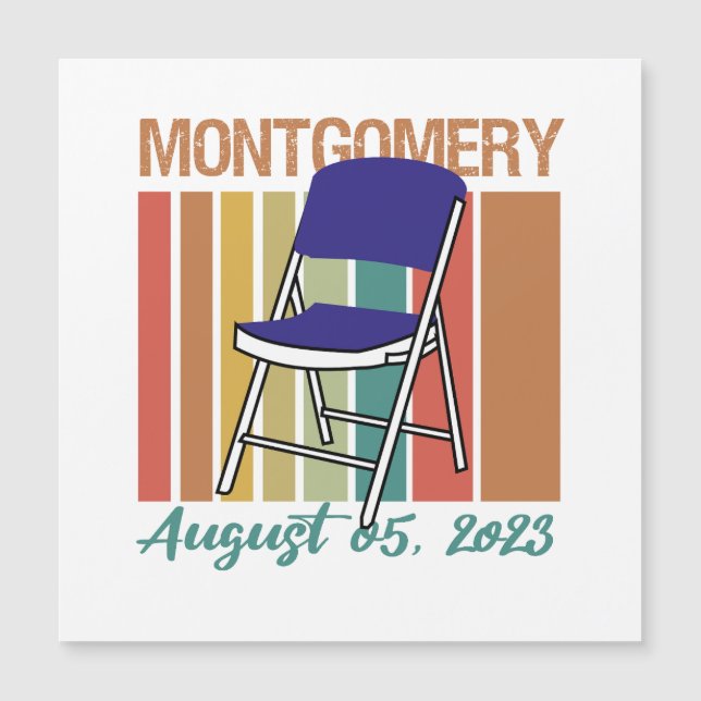 Montgomery Brawl Folding Ordförande 5 augusti 2023 (Framsida)