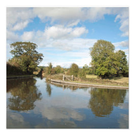 Montgomery Canal Shropshire Fototryck