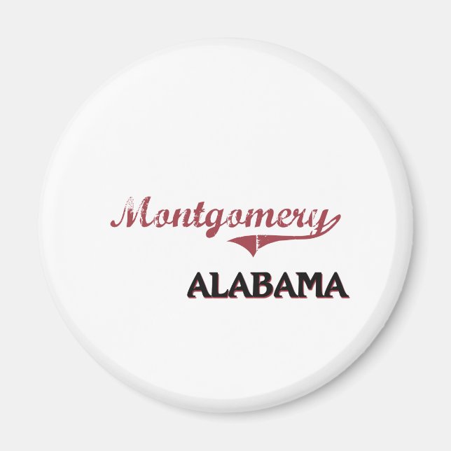 Montgomery City Classic Magnet (Framsidan)