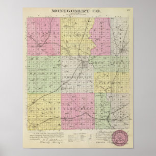 Montgomery County Kansas Poster