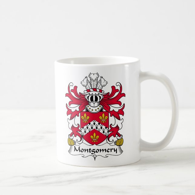 Montgomery familjvapensköld kaffemugg (Höger)