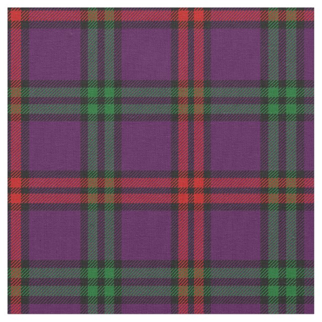 Montgomery Tartantryck Tyg (Närbild)