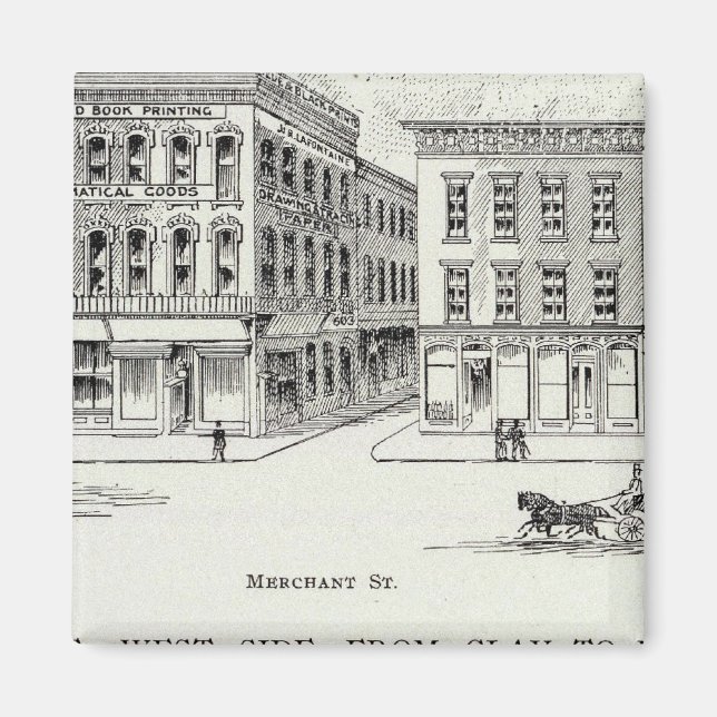 Montgomery Väster side Clay och Washington Magnet (Framsidan)