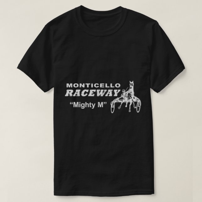 Monticello Raceway Tri-blend T-Shirt (Design framsida)
