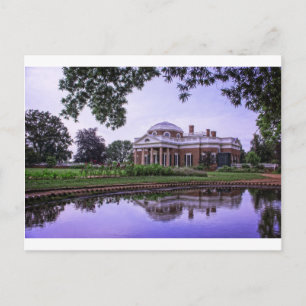Monticello-reflektion Vykort