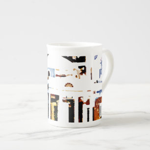 Monticello - Thomas Jefferson hem i Virginia Benporslin Mugg