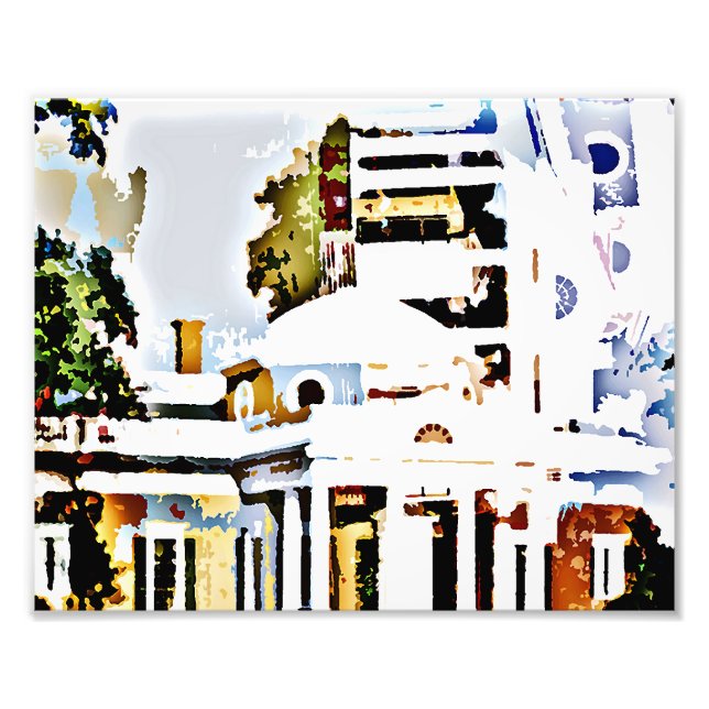 Monticello - Thomas Jeffersons hem i Virginia Fototryck (Framsidan)