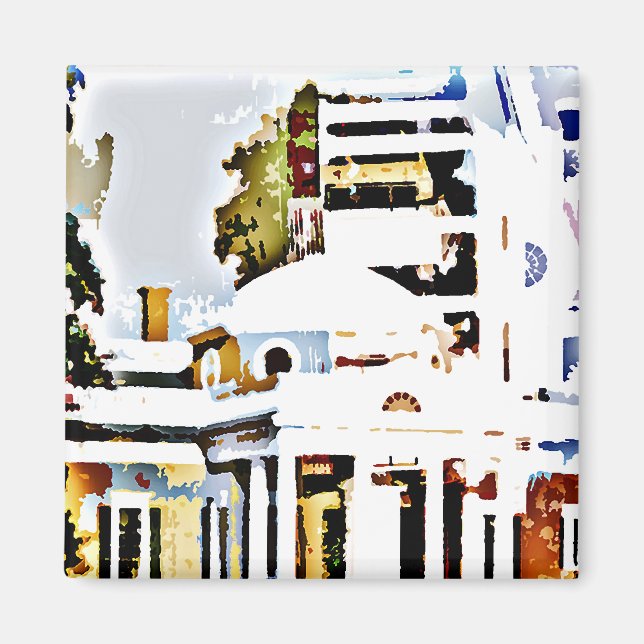 Monticello - Thomas Jeffersons hem i Virginia Magnet (Framsidan)