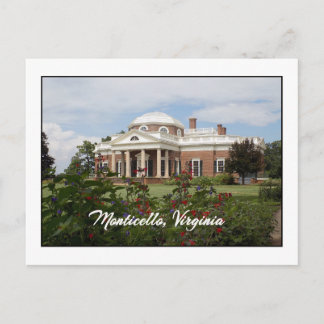 Monticello-vykort Vykort