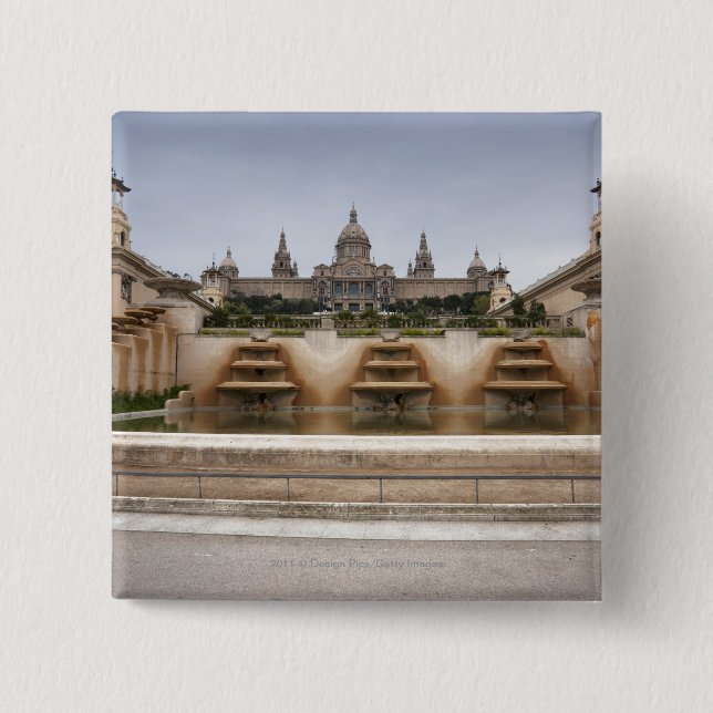 Montjuc fästning knapp (Framsida)