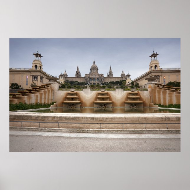 Montjuc Fortress Poster (Framsidan)