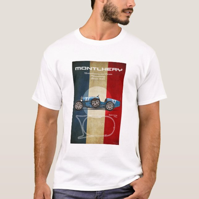Montlhery Vintage T Shirt (Framsida)