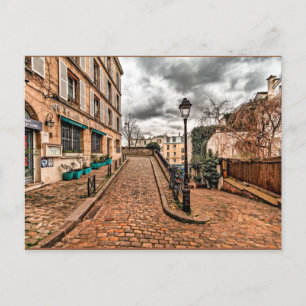 Montmarte, Paris, Frankrike Vykort