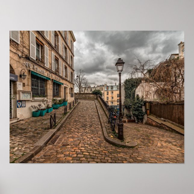 Montmarte, Paris Poster (Framsidan)