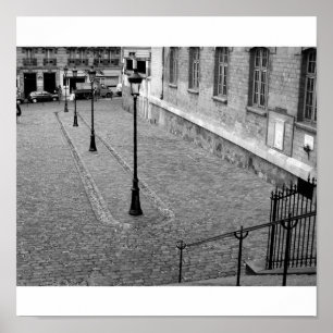 Montmartre borggård poster
