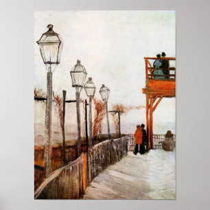 Montmartre (F272) Van Gogh Fine Art Poster