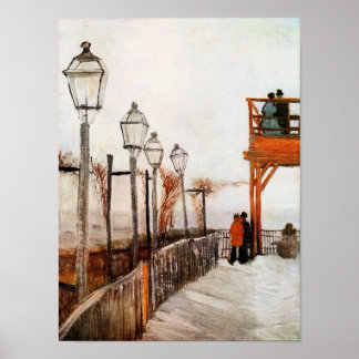 Montmartre (F272) Van Gogh Fine Art Poster