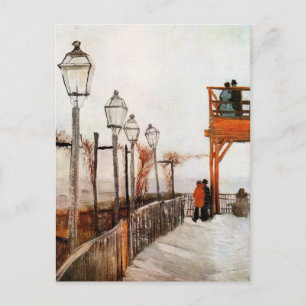 Montmartre (F272) Van Gogh Fine Art Vykort