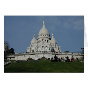 Montmartre Hälsning/Note-kort Hälsningskort