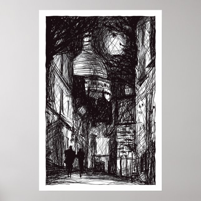 Montmartre I Poster (Framsidan)