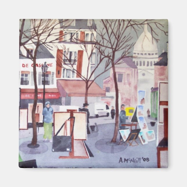 Montmartre magnet (Framsidan)