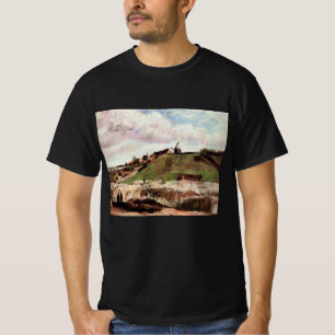 Montmartrebacken med stenbrott av Vincent van Gogh T Shirt