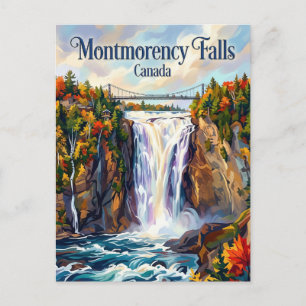 Montmorencyfallen Kanada Vykort