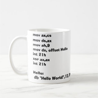 Montörmugg HelloWorld! Kaffemugg