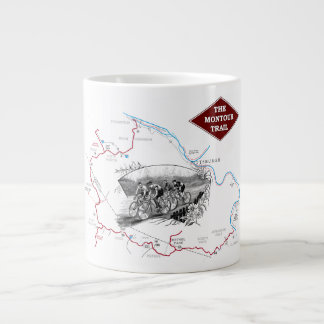 Montourage Trail Karta Mugg Jumbo Mugg