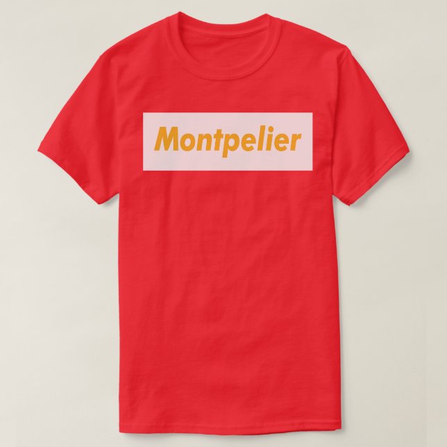 Montpelier Kött Brown TShirt T Shirt (Design framsida)