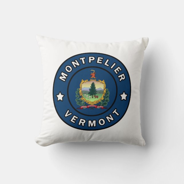 Montpelier Vermont Kudde (Framsida)