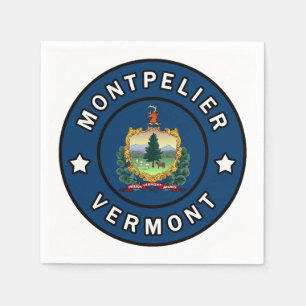 Montpelier Vermont Pappersservett